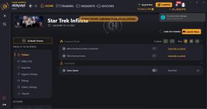 Star Trek Infinite Trainer for PC game version v1.0.0.8788 V2