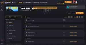 Dave the Diver  Trainer for PC game version v1.01.1119 V2
