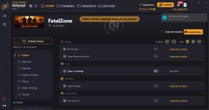 FatalZone Trainer for PC game version ORIGINAL