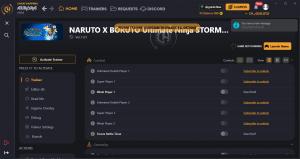 Naruto X Boruto Ultimate Ninja Storm Connections Trainer for PC game version v1.01