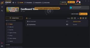 Cardboard Town  Trainer for PC game version v1.1.2