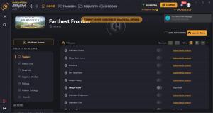 Farthest Frontier Trainer for PC game version v0.9.1a