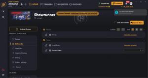 Showrunner Trainer for PC game version v0.401