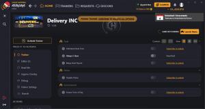 Delivery INC Trainer for PC game version v1.2.0