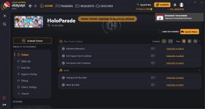 HoloParade Trainer for PC game version ORIGINAL