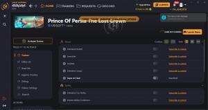 Prince of Persia: The Lost Crown Trainer for PC game version Demo