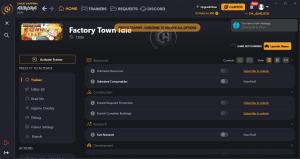 Factory Town Idle Trainer for PC game version v1.0.0a