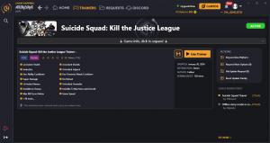 Suicide Squad: Kill the Justice League Trainer for PC game version ORIGINAL