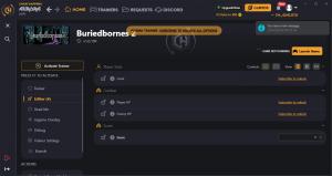 Buriedbornes2 - Dungeon RPG Trainer for PC game version v1.0.10P