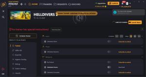 Helldivers 2 Trainer for PC game version v02.14.2024