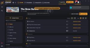 The Brew Barons  Trainer for PC game version ORIGINAL
