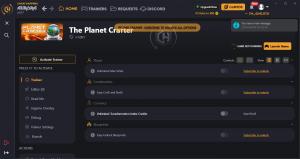 The Planet Crafter Trainer for PC game version v1.001