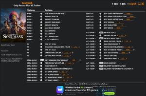 Soulmask Trainer for PC game version Early Access  2024.07.27
