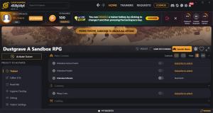 Dustgrave: A Sandbox RPG Trainer +21 V0.6.01 (Cheat Happens)