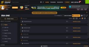 ERA ONE Trainer +14 DevBuild 9.5 (Cheat Happens)