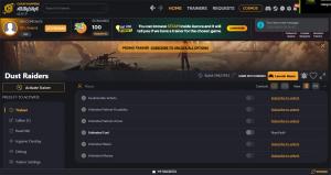 Dust Raiders Trainer +9 v19427912 (Cheat Happens)
