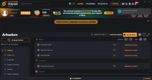 Arhaekon Trainer +20 v19111812 (Cheat Happens)