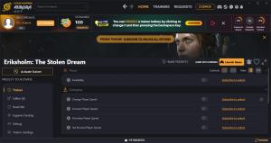 Eriksholm: The Stolen Dream Trainer +11 v19326751 (Cheat Happens)