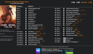 Daemon X Machina: Titanic Scion Trainer +38 v1.0.3 {FLiNG}
