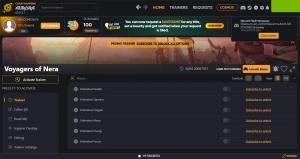 Voyagers of Nera Trainer +42 v20007931 (Cheat Happens)