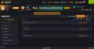 Coal LLC Trainer +4 v1.0.1.4 (Cheat Happens)