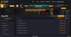 CloverPit Trainer +34 v1.1 (Cheat Happens)