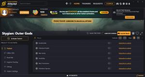 Stygian: Outer Gods Trainer +91 v19672830 (Cheat Happens)