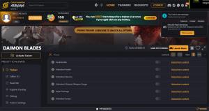 DAIMON BLADES Trainer +39 v20306572 (Cheat Happens)