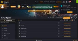 Jump Space Trainer +20 v0.4.10.110 (Cheat Happens)