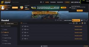 Flooded Trainer +6 ORIGINAL (Cheat Happens)