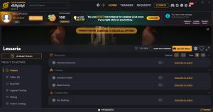 Lessaria Trainer +16 v1.0.1044 (Cheat Happens)