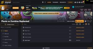 Plants vs. Zombies Replanted Trainer +5 ORIGINAL (Cheat Happens)