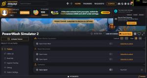 PowerWash Simulator 2 Trainer +6 ORIGINAL (Cheat Happens)