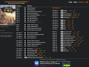 Legend of Heroes: Three Kingdoms Trainer +50 v 2025.10.14 {FLiNG}