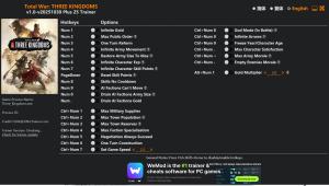 Total War: THREE KINGDOMS Trainer +25 v2025.10.30 {FLiNG}