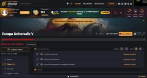 Europa Universalis 5 Trainer +28 v1.0.0 (Cheat Happens)