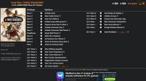 Total War: THREE KINGDOMS Trainer +25 v2025.10.30 {FLiNG}