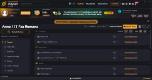 Anno 117: Pax Romana Trainer +14 v1.2.1592078 (Cheat Happens)