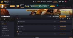 Cleared Hot Trainer +6 v0.2.4 (Cheat Happens)