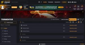 Tormentor Trainer for PC game version v21263435