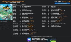 Trainer for PC game version v2.0.3