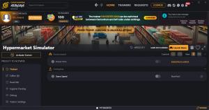Hypermarket Simulator Trainer for PC game version v00.02.011