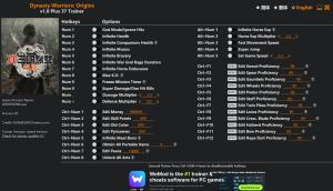 Dynasty Warriors: Origins Trainer +37 v1.0 {FLiNG}
