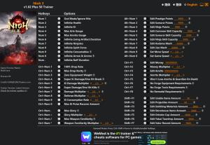 Trainer for PC game version v1.02