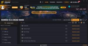 ROMEO IS A DEAD MAN Trainer +26 v21786349 (Cheat Happens)