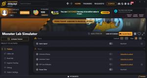 Monster Lab Simulator Trainer +9 v21945378 (Cheat Happens)