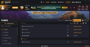 FUMES Trainer for PC game version v0.15