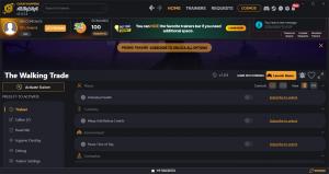 The Walking Trade Trainer for PC game version v1.0.4