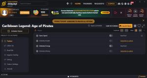 Caribbean Legend: Age of Pirates Trainer for PC game version v22342695