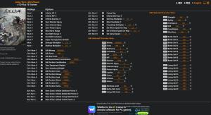 Trainer for PC game version v1.0